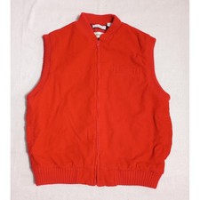 St Johns Bay Corduroy Quilted Vest Size M