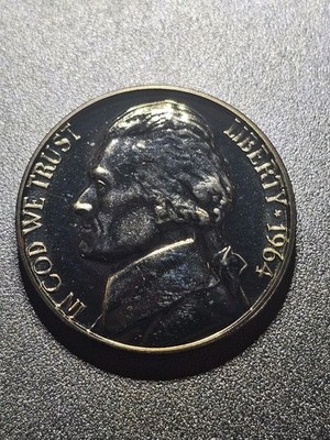 感謝のエネルギー 70’sヴィンテージ コロニアル ST 透かしブナ材チェ 1964 Jefferson Nickel Full Steps Uncirculated | eBay
