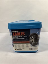 Peerless Chain 0196955 Light Truck Suv Tire Cables For Snow Ice - 1 Pair Peerless Chain 0196955 Light Truck Suv Tire Cables For Snow Ice - 1 Pair