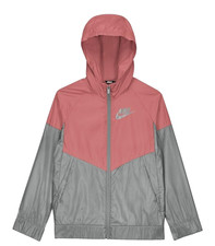 Nike Girls Jacket Pink Size Small Sportswear Windrunner Kids DB8521-603 NWT