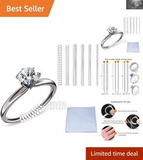 Durable Invisible Ring Adjusters - Easy to Clean Size Reducers for Loose Rings