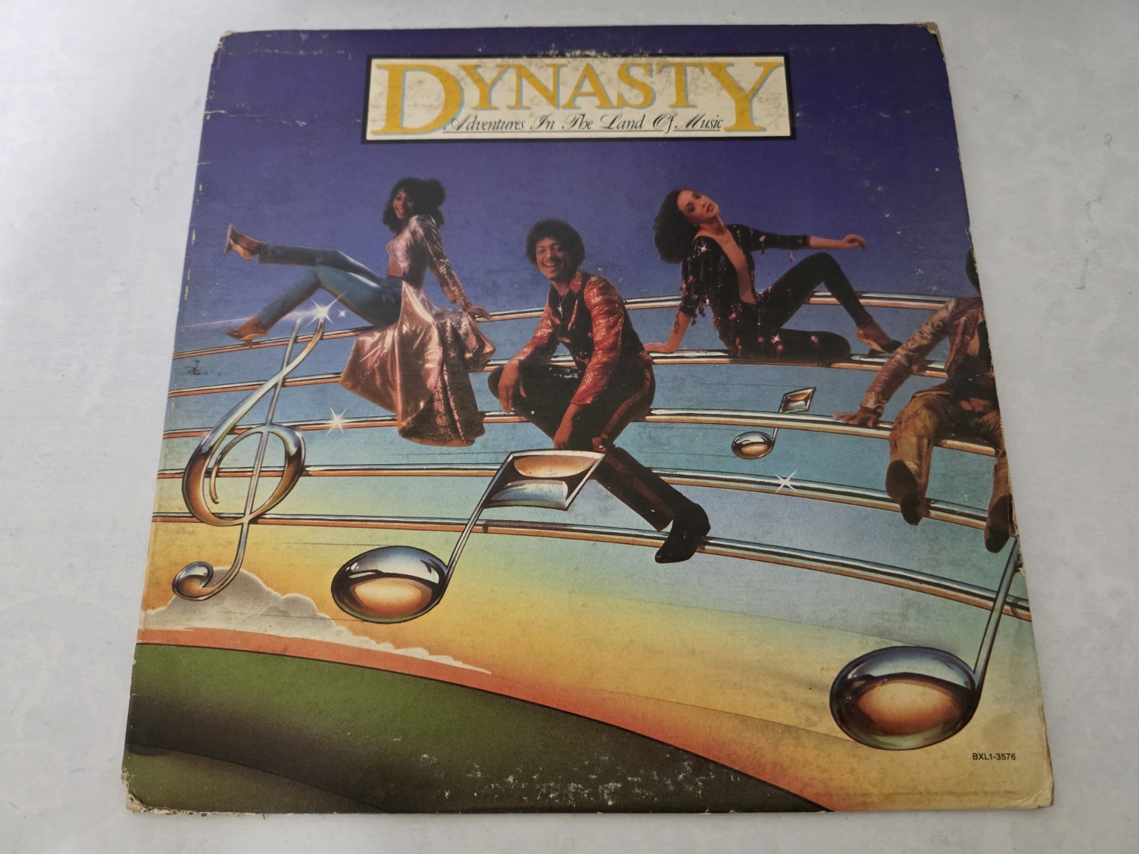 DYNASTY Adventures In The Land Of Music LP Vinyl Album SOUL Funk DISCO