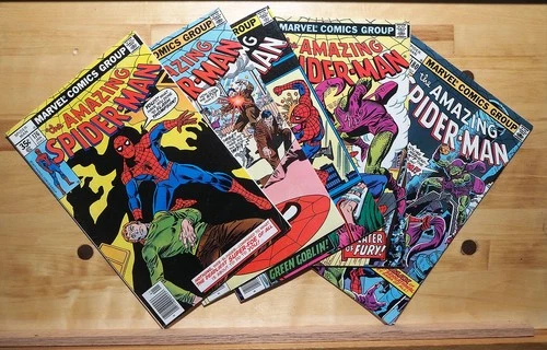 5 Amazing Spider-Man Comics: #176-#180: F/VF