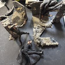 Vintage Matrix Figure Lot With Bases McFarlan...