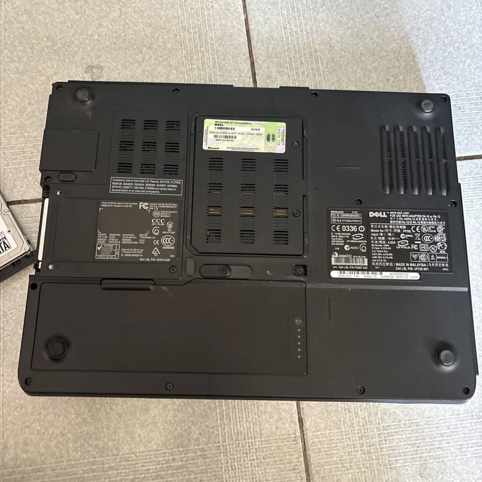 Dell Inspiron 6400 Laptop 1GB RAM 80GB HDD DVD *Faulty - Cracked Screen - Image 4 of 4