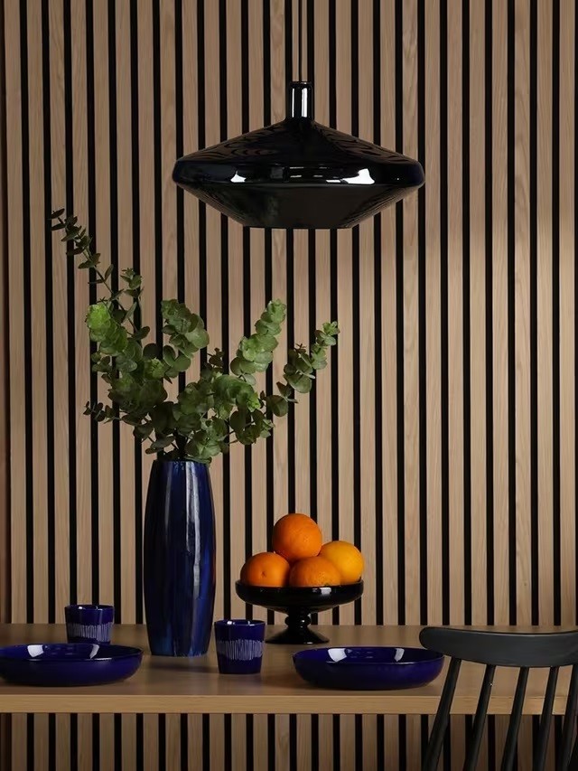 Där Esmeralada Large Opal Glass Pendant Ceiling Light Blue/Opal (Used/Scuffs} B+