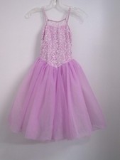 Dance Costume Large Child Purple Revolution 674 Ballet Pointe Lyrical Lace