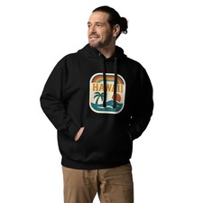 HAWAII MENS HOODIE, unisex, hawaii sweater, New Style Comfy Hoodie
