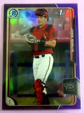2015 Bowman Chrome Prospects Purple Refractor /250 Jose Queliz #BCP2
