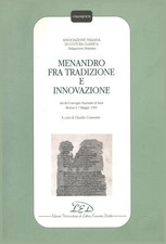 Menandro fra tradizione e innovazione - Claudio Consonni [1996]