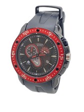 CITIZEN Quartz Watch/Analog/Rubber/BLK/H500 S055229//