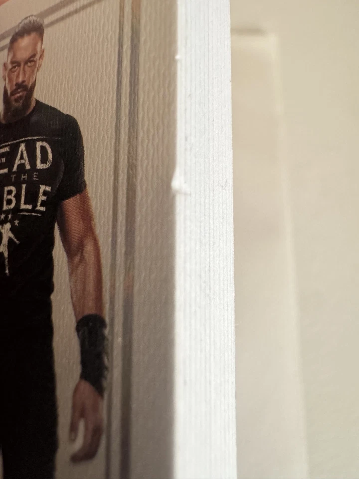 2023 WWE PANINI IMPECCABLE ROMAN REIGNS JUMBO WORN USED RELIC 25/25 - Image 4 of 4