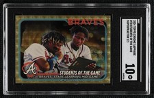 Marketplace image: 2024 Chrome Sapphire Superfractor 1/1 Ronald Acuna Jr Ozzie Albies SGC 10 18pg