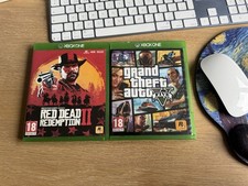 Grand Theft Auto V  5 GTA5 + Red Dead Redemption 2 RDR2 Xbox One Games 18+