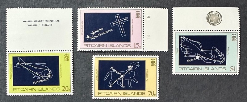 PITCAIRN   244 - 247  Lovely   Mint   NEVER   Hinged   Set