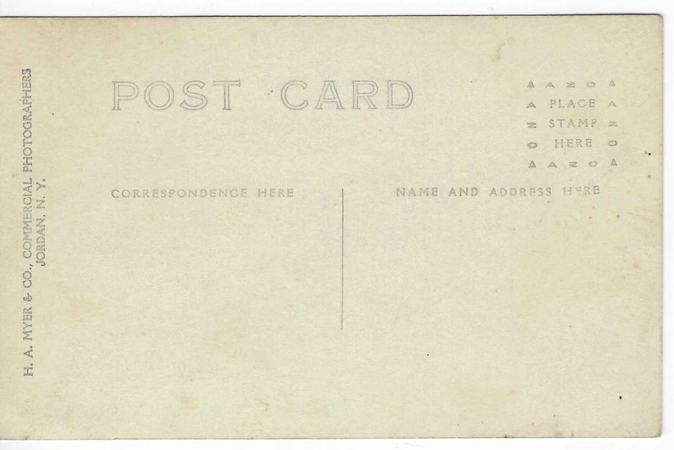 Cincinnatus, New York, Birdseye View from East Hill, Cortland Co, Postcard RPPC - Image 2 of 4