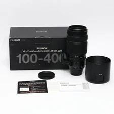 Fujifilm FUJINON Fuji 100-400mm f/4.5-5.6 R LM OIS WR Lens - Lightly used