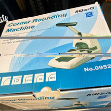 KW-trio Corner Rounding Machine Corner Rounder No.09521 White/Blue