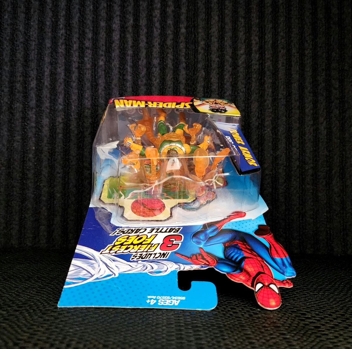 Spider-Man Power Armor Doctor Octopus Figure + Fiercest Foes Cards (2009) Hasbro