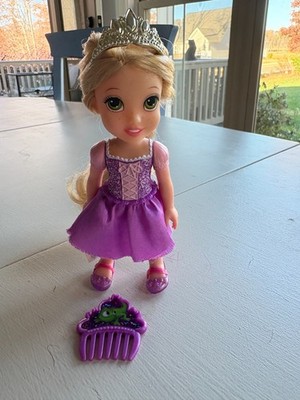 Disney Princess Petite Rapunzel Doll 6'' with Comb