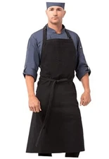  Unisex Rockford Chefs Bib Apron One Size Steel Grey