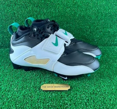 #ad Men Nike Air Diamond Turf 93 TD Emerald Mystic White Cleats HF5298 102 Size 9.5 $59.00