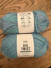 Big Twist Jellybean Superman Ice Cream Yarn - 2 Skeins NEW