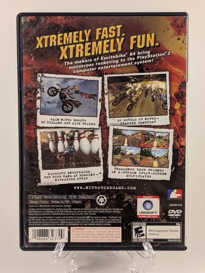 Nitrobike (Sony PlayStation 2, PS2, 2008)➡️No Manual - Tested - Near Mint 📀! - Image 2 of 4