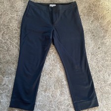 Banana Republic Factory women's navy blue cropped pants size 12
