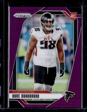 2024 Panini Prizm #386 Ruke Orhorhoro Purple #/125