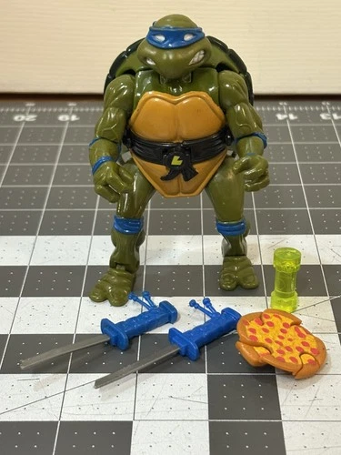 VTG 1992 TMNT Mutations Teenage Mutant Ninja Turtles MUTATIN' LEO w/ Accessories
