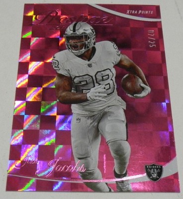 2023 PRESTIGE JOSH JACOBS Pink Checker Board XP SP 7/25