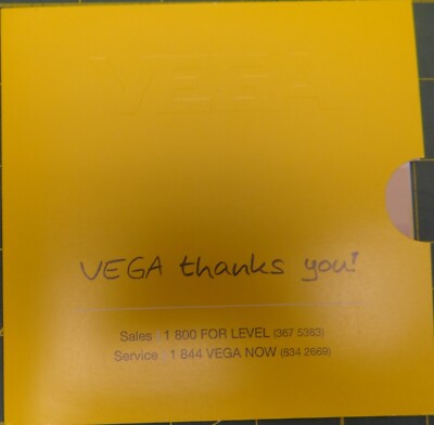 VEGASWING 61.XXCBPXMTX Transistor Vibration Level Switch for