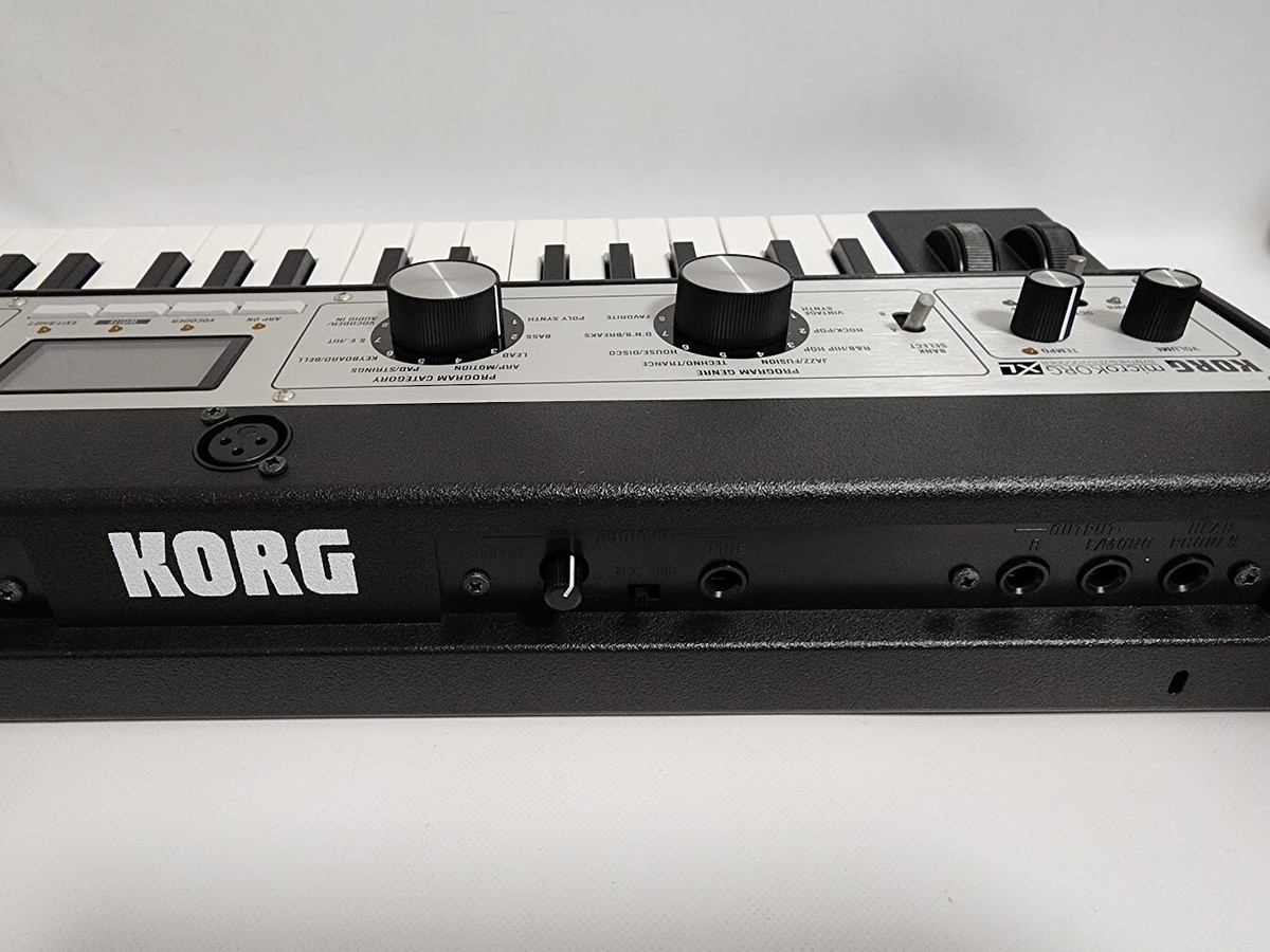 KORG microKORG XL Synthesizer Vocoder Keyboard Silver | eBay