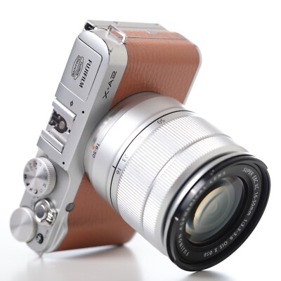 Fujifilm X Series X-A2 16.3MP with Lens 16-50mm Brown All Function Work