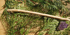 Hawthorn Wood Wand Medicinal Magickal Heart Healer Protector Pagan Wicca