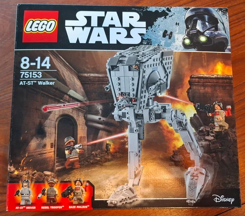 Lego Star Wars 75153 AT-ST Walker Complete in Box, like new!