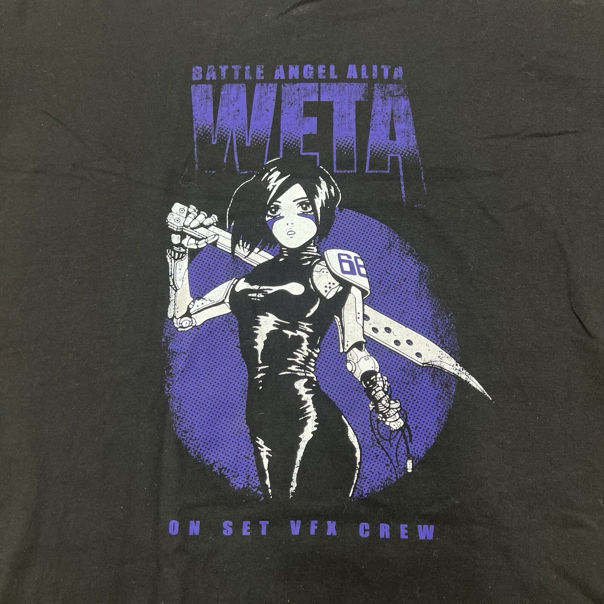 Battle Angel Alita Movie VFX Visual Graphics Crew Member Shirt