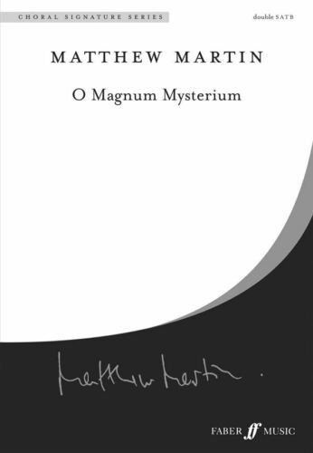 O magnum mysterium. SSAATTBB unacc.(CSS) Mixed Voices Music  Martin, Matthew - Picture 1 of 4