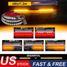 48 Inch Truck Tailgate Strip Led Sequential Brake Signal Reverse Tail Light Bar