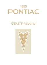 1983 Pontiac Firebird Factory Shop Service Manual