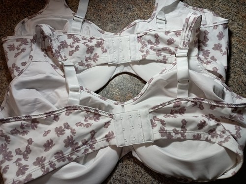 Lot of 2 Bali Minimizer Bra 38DDD Satin Underwire Soft Passion For Comfort 3385 - Picture 3 of 5