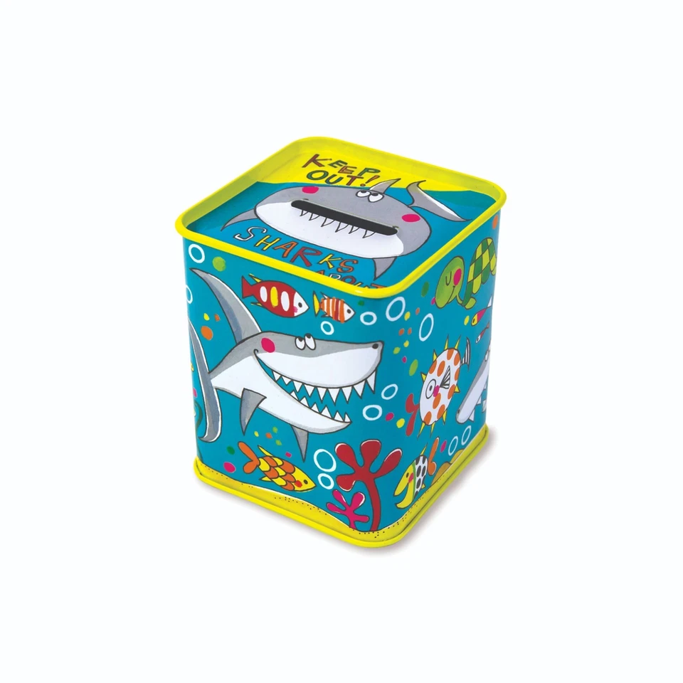 Rachel Ellen Children's Money Box - Sharks