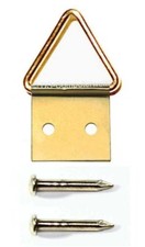 100 Bilderklappösen Gr. 3 inkl. Nägel Bilderösen Klappösen Aufhänger Bilderhaken