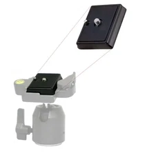 Quick Release Plate for tripods with an Opteka TH20 Ball Head