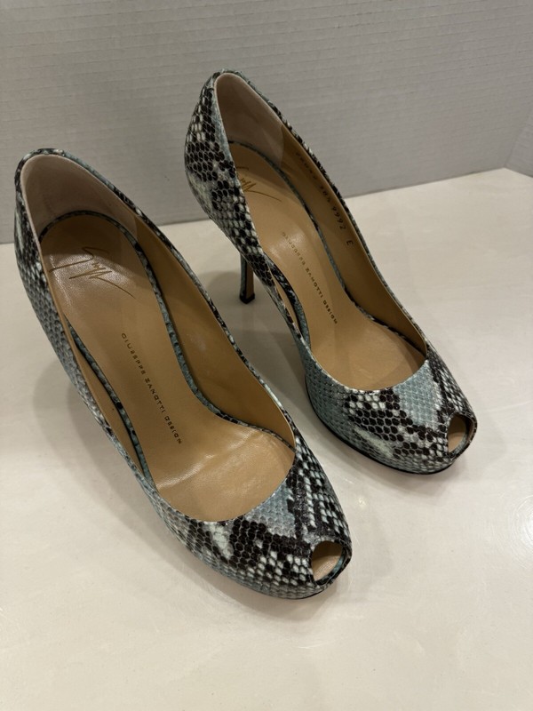 Giuseppe Zanotti Animal Print Heels