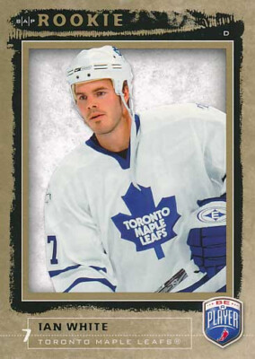 2006-07 Be A Player #235 IAN WHITE - x/999 Rookie Card  - Toronto Maple Leafs