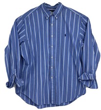 Polo Ralph Lauren Classic Fit Striped Long Sleeve Button Down Shirt XL