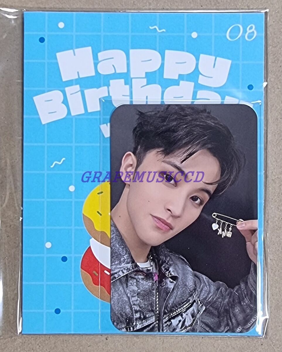 MARK NCT DREAM SMTOWN OFFICIAL MD 2023 ARTIST BIRTHDAY CARD MARK NCT DREAM SMTOWN OFFICIAL MD 2023 ARTIST BIRTHDAY CARD