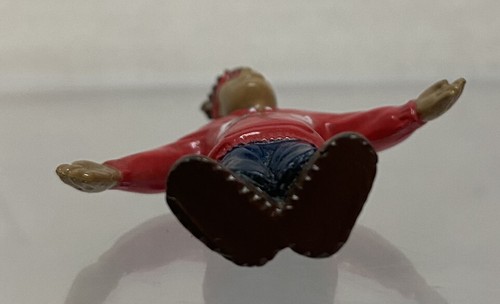 Vaqueros azules raros Lil Homies Homie con capucha roja y pañuelo rojo - Imagen 6 de 6